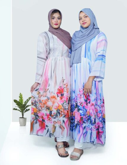 Rainbow – Digital Print Gown